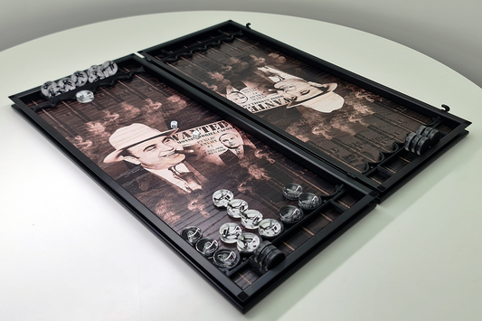 Exclusive: „Al Capone Edition” – joc de table din furnir de stejar