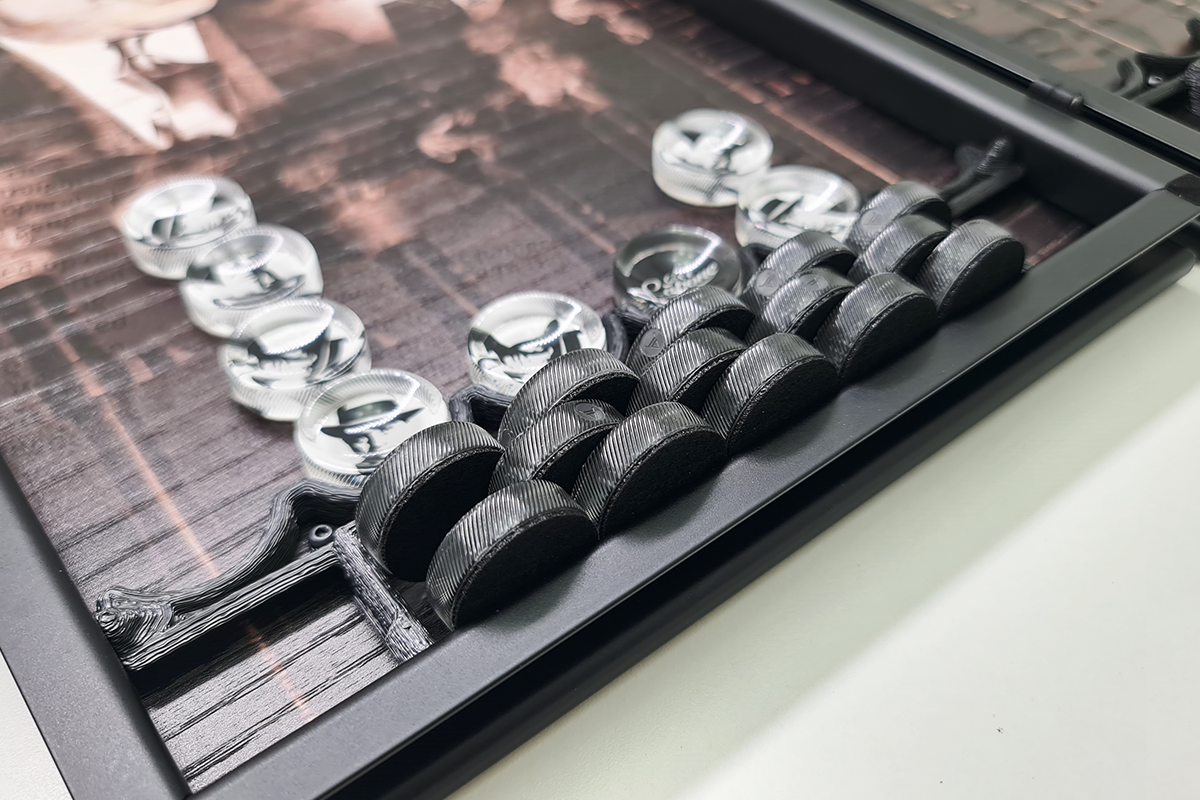 Exclusive: „Al Capone Edition” – joc de table din furnir de stejar