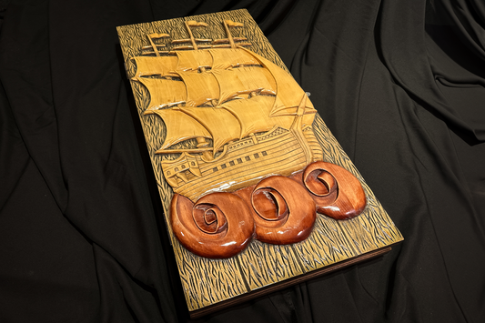 Exclusiv: "Odiseea Piraților" 70x70cm