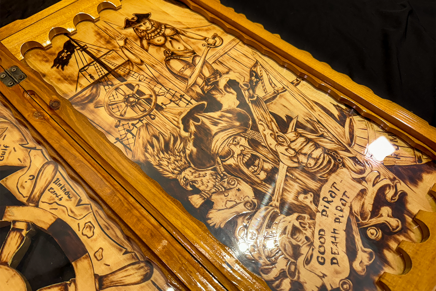 Exclusiv: "Cârmă Aventurilor" 66x66 cm