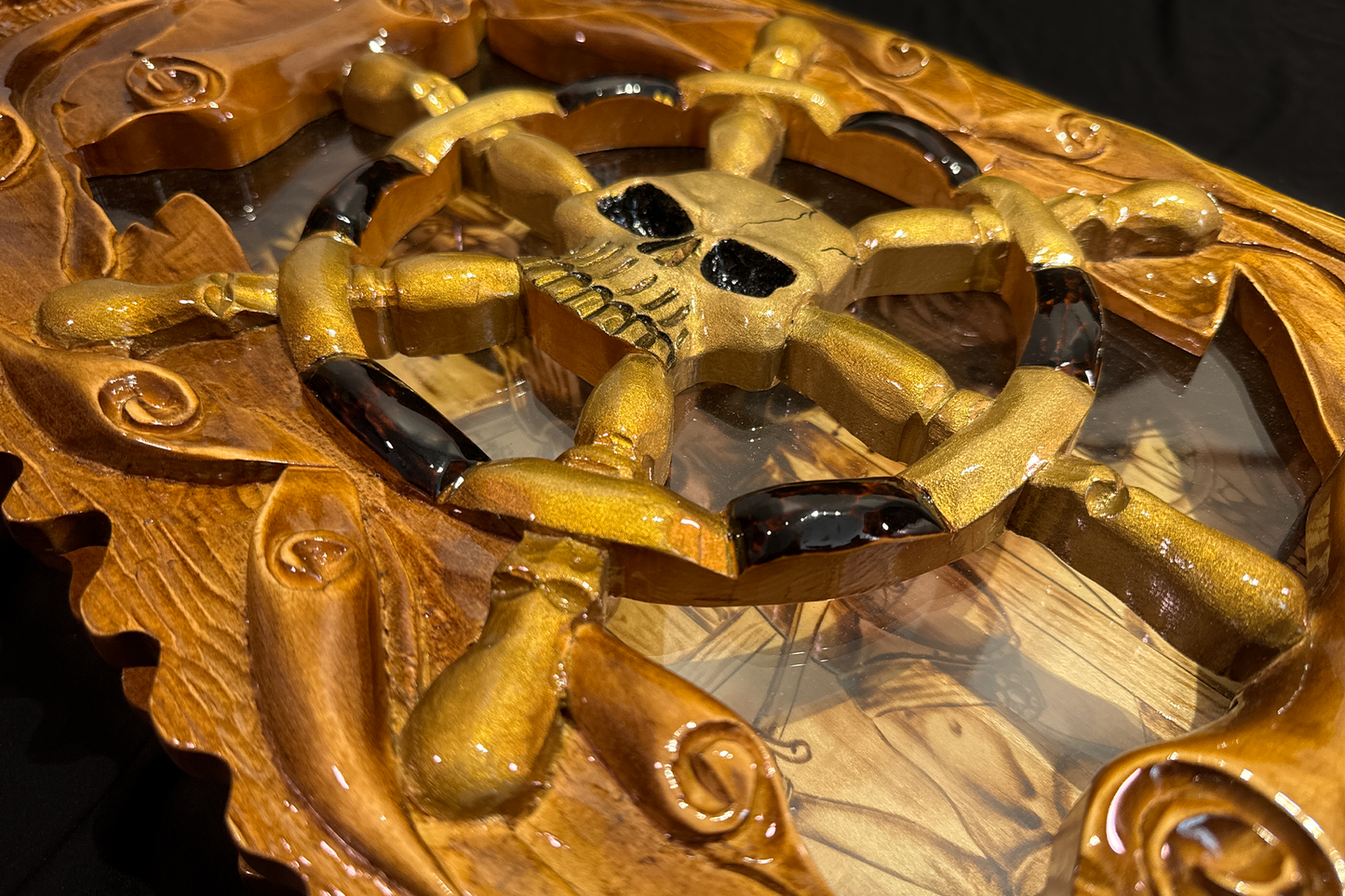 Exclusiv: "Cârmă Aventurilor" 66x66 cm