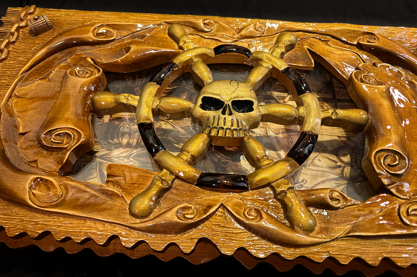 Exclusiv: "Cârmă Aventurilor" 66x66 cm