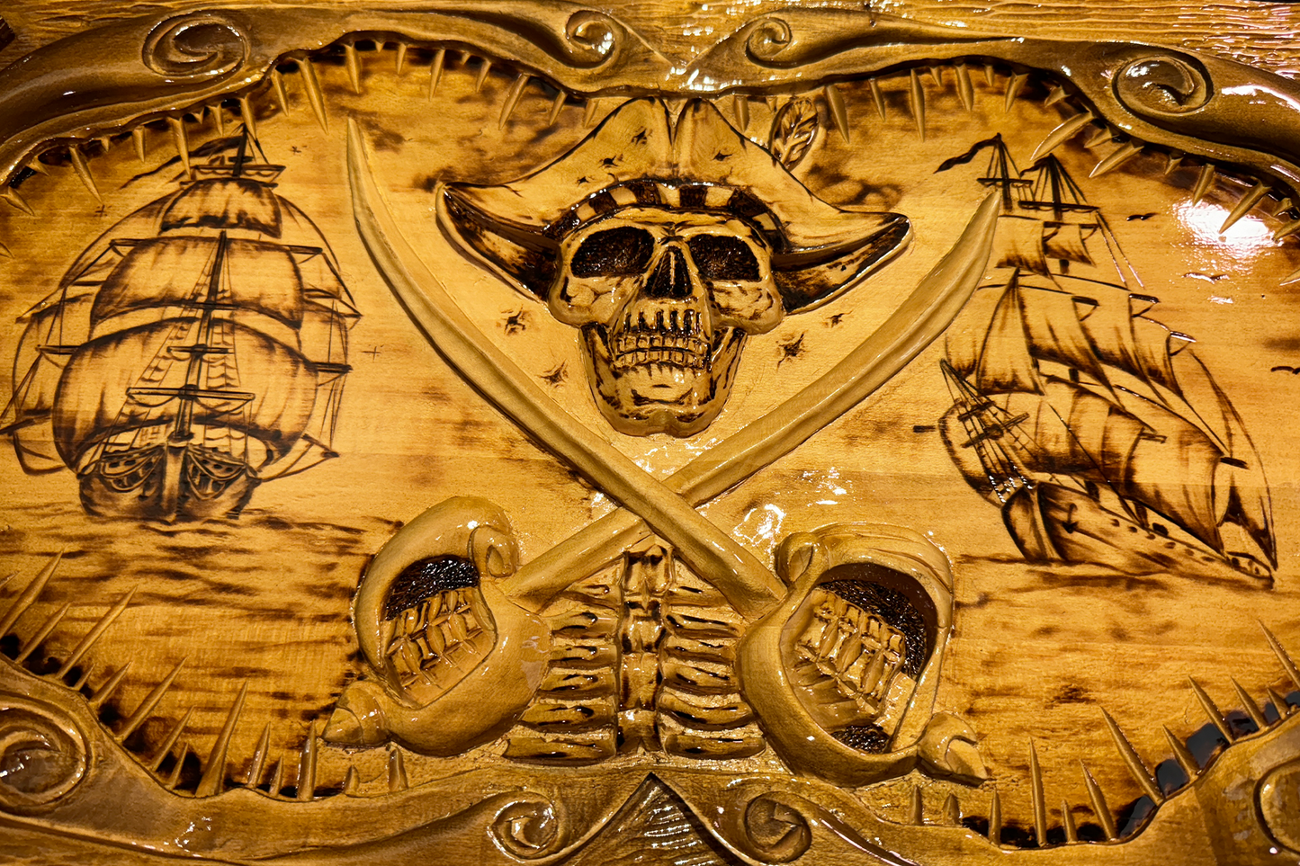 Exclusiv: "Cârmă Aventurilor" 66x66 cm