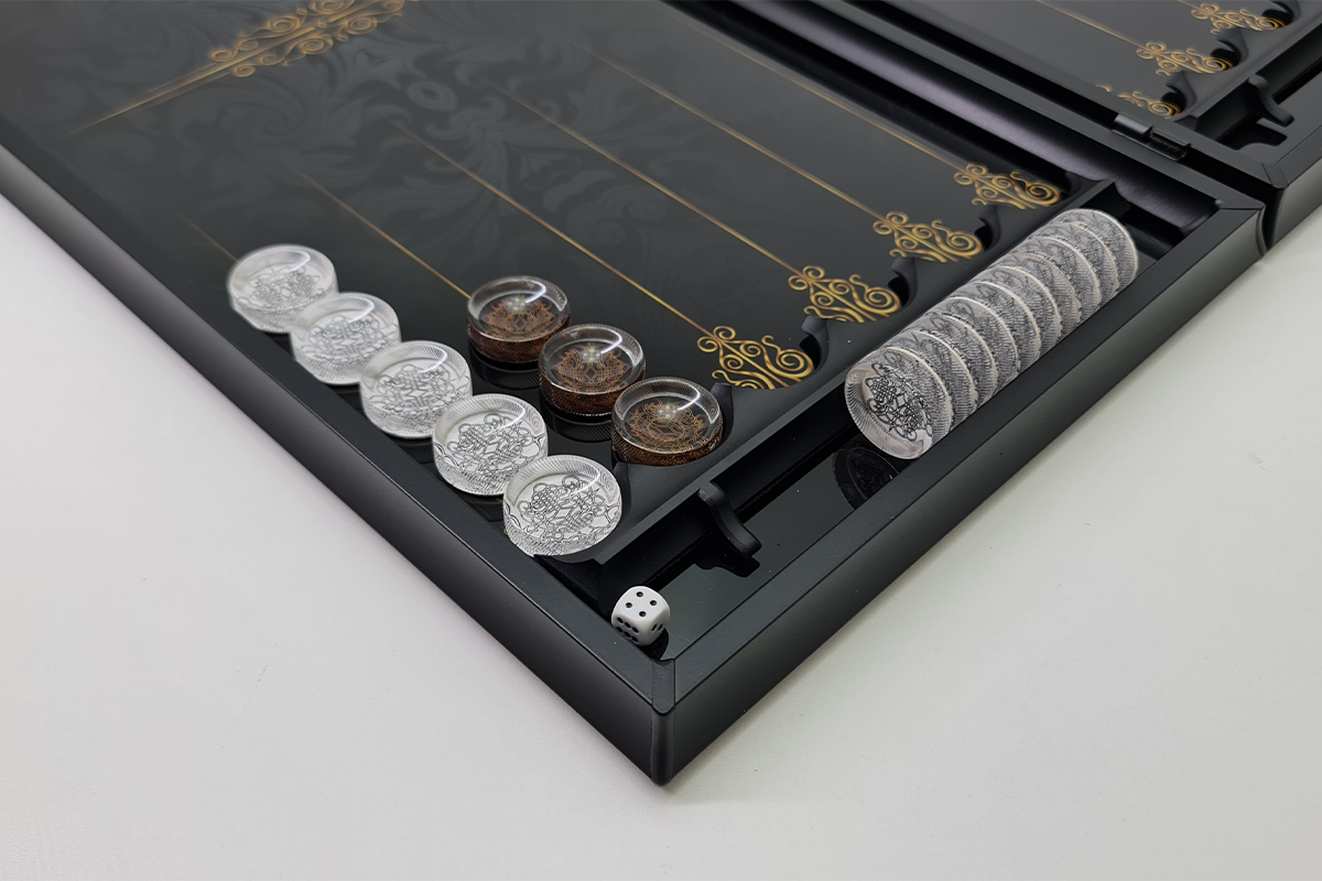 Joc De Table din Sticlă cu Design Exclusiv