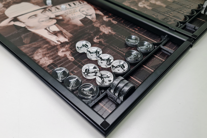 Exclusive: „Al Capone Edition” – joc de table din furnir de stejar