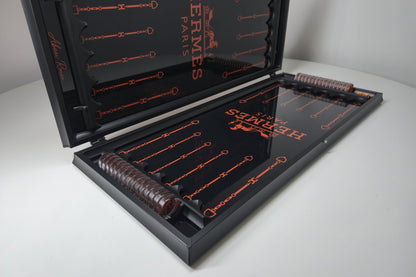 Hermès Orange, table din sticlă securizată, fotografia 5
