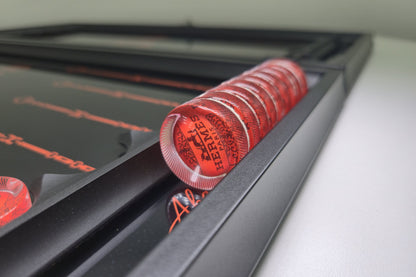 Hermès Orange, table din sticlă securizată, fotografia 9